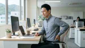 坐骨神経痛によるお尻の痛みの正体｜骨格のズレと筋肉の緊張が痛みを引き起こす仕組み01