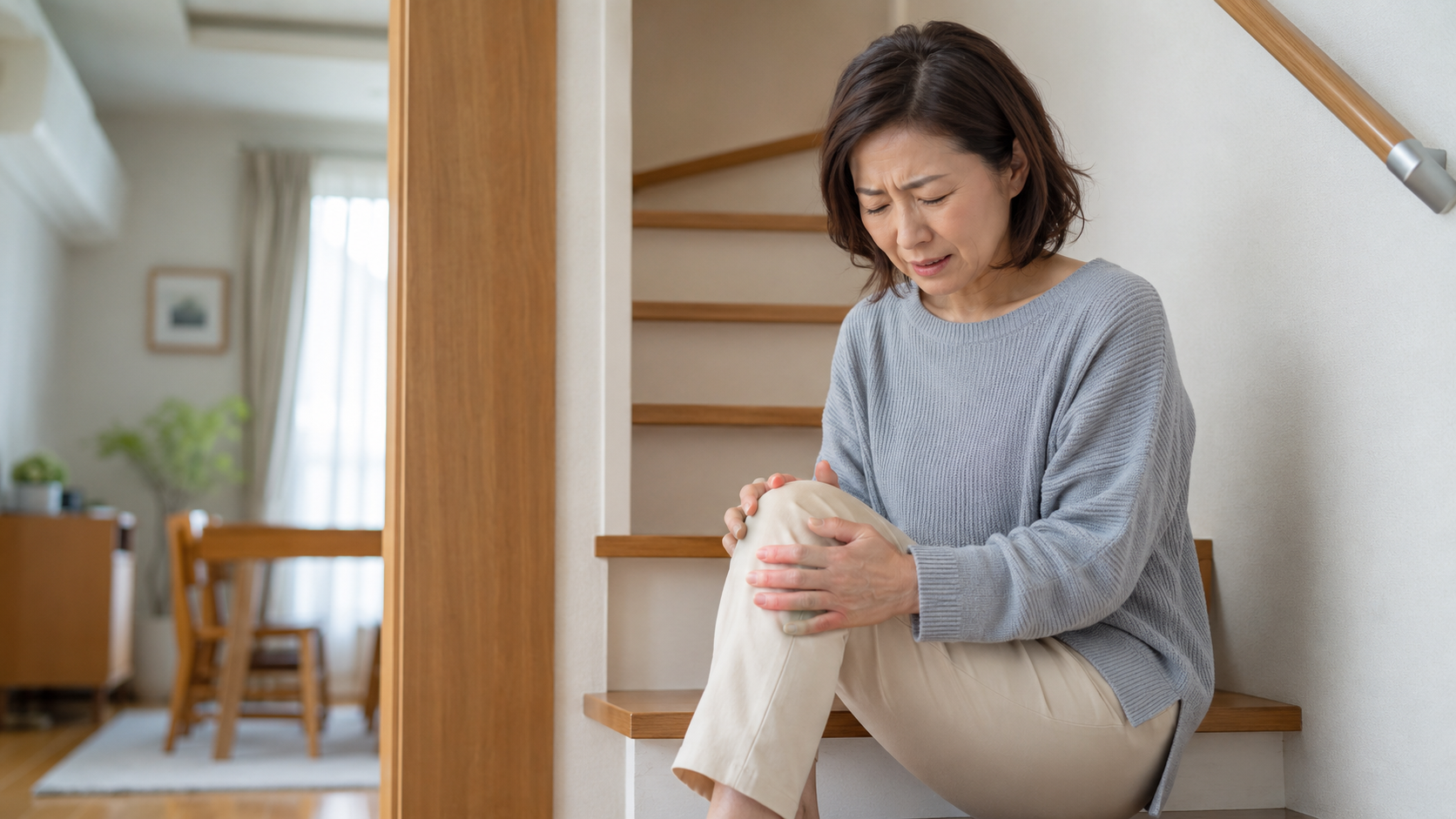 膝の痛み　原因 40代　01