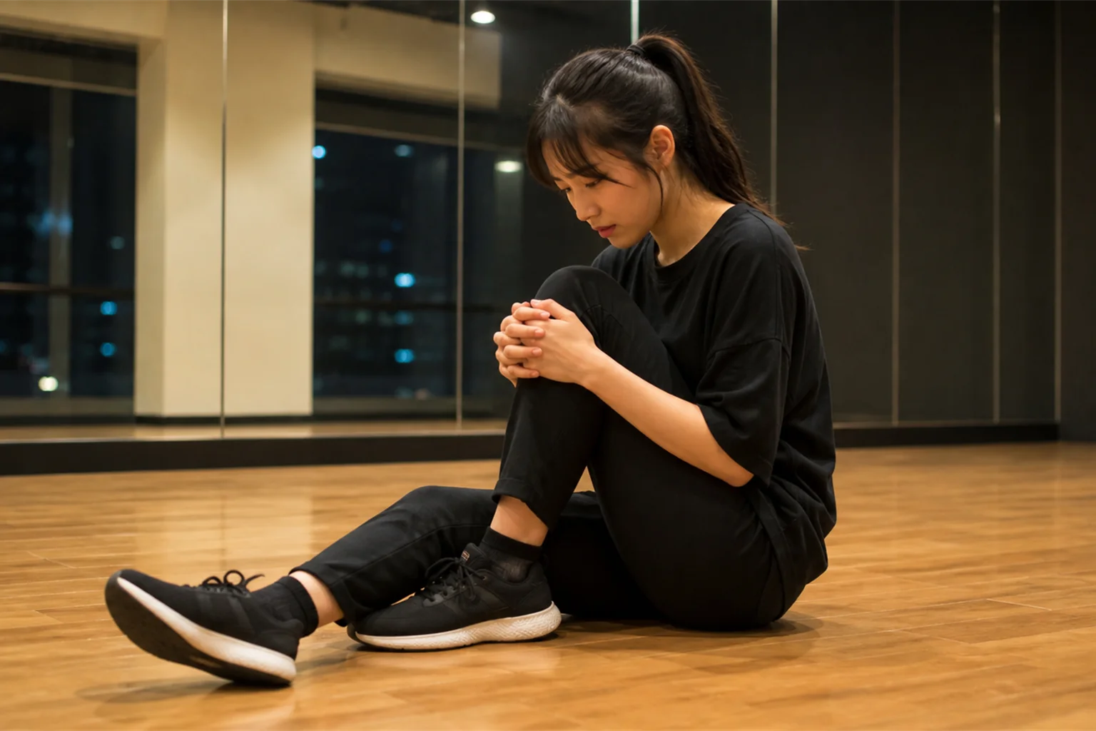 膝の痛み ダンス1